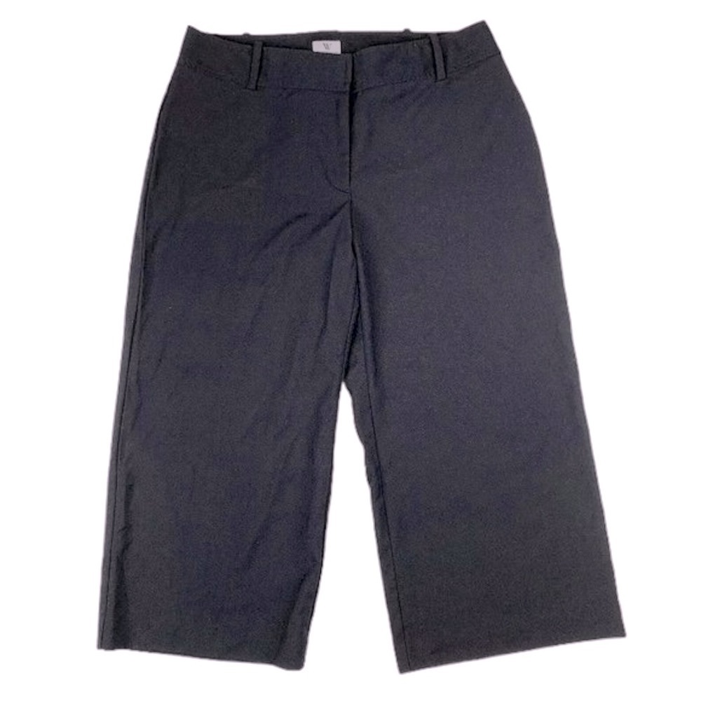Worthington Modern Flare Capris Career Dress Pants